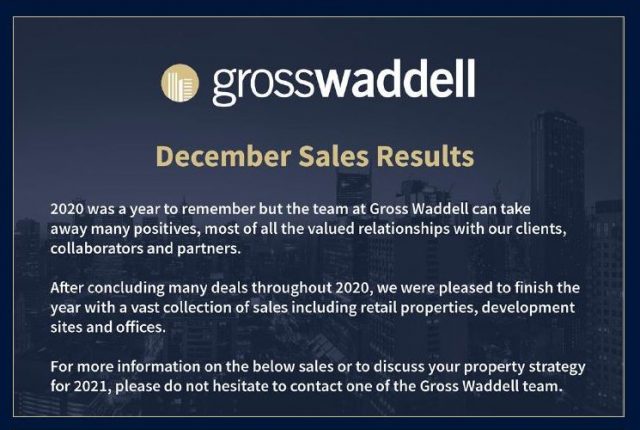 December Sales Results